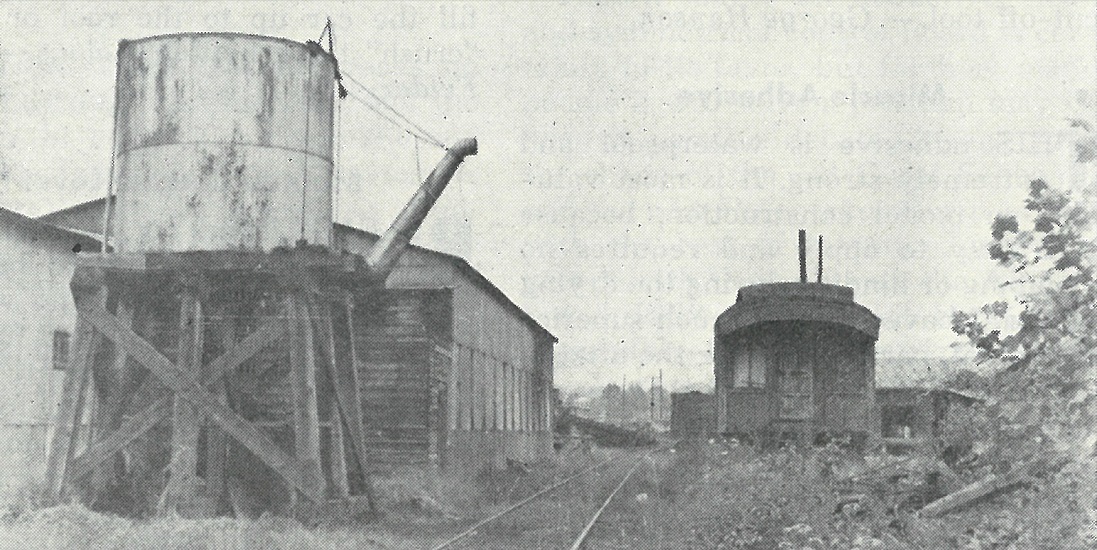 Sevierville terminal from the turntable.